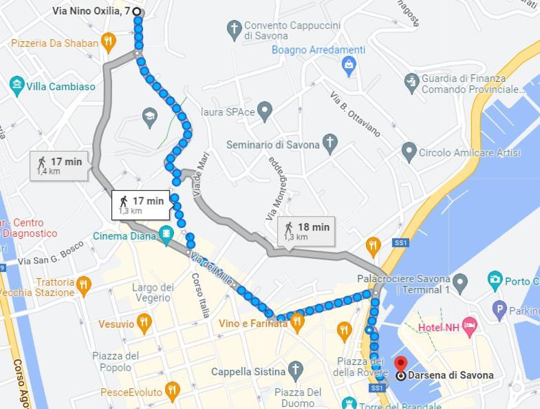 Appartamento Con Ac-Wi-Fi- Centro A 7 Min Savona Eksteriør billede