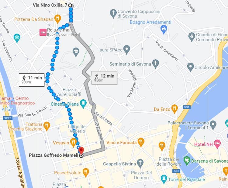 Appartamento Con Ac-Wi-Fi- Centro A 7 Min Savona Eksteriør billede